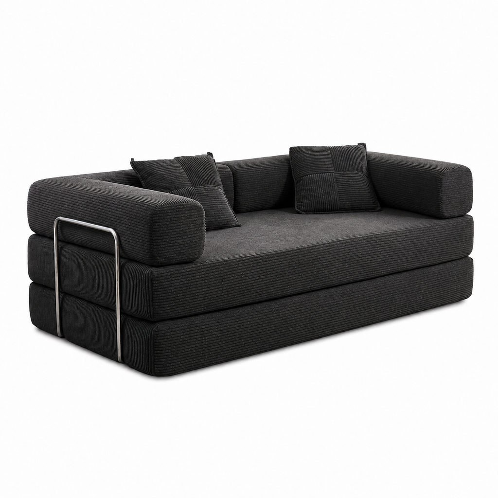 Canapé-Lit Convertible BIVVIA – Anthracite
