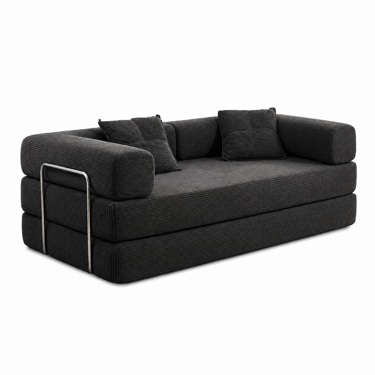 Canapé-Lit Convertible BIVVIA – Anthracite
