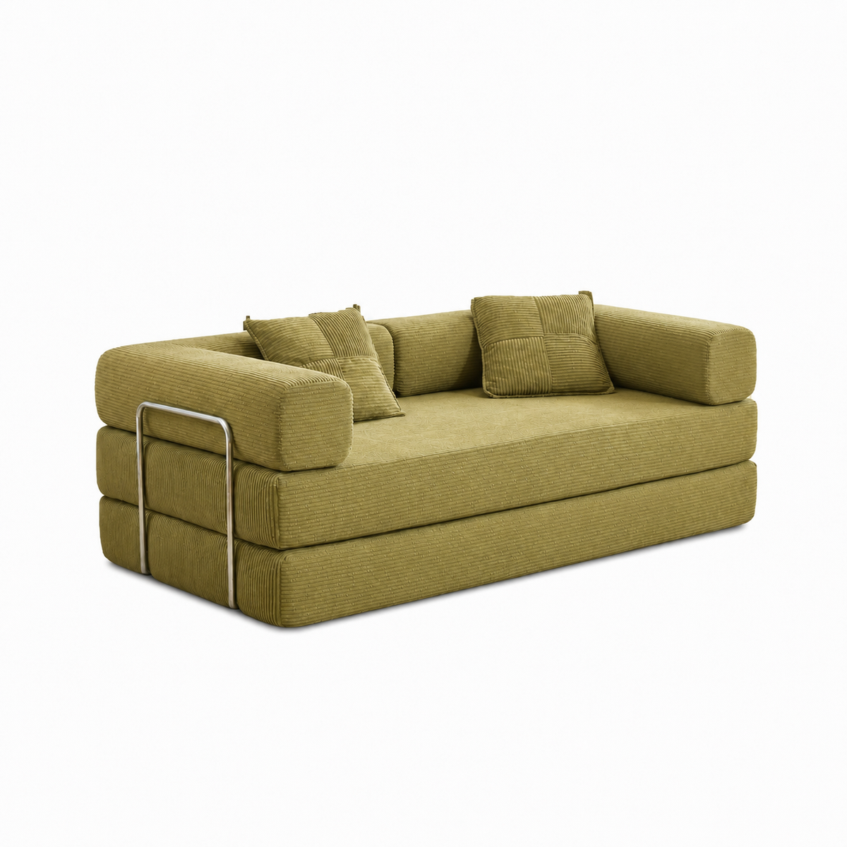 Canapé-Lit Convertible BIVVIA – Kaki Olive